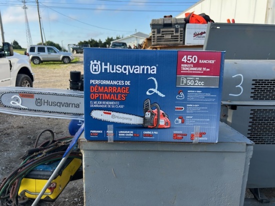 NEW CHAIN SAW FOR ST. JUDE'S