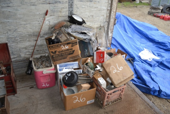 LOT OF TRUCK & TRAILER PARTS
