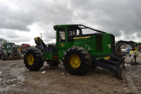 2018 JOHN DEERE 640L CABLE SKIDDER W/ 9,872 HOURS