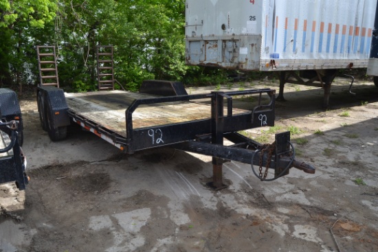 2003 CORN PRO 18' TANDEM AXLE TRAILER W/ LOADING RAMPS VIN#4MJUB18213E033649 (HAVE TITLE, MAY TAKE U