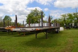 2002 TRANSCRAFT 48' FLATBED W/ LOG BUNKS VIN#1TTF4820822008921  (HAVE TITLE, MAY TAKE UP TO 30 DAYS