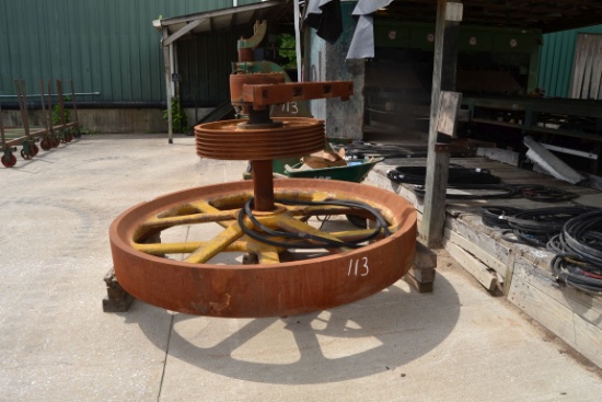 7' BOTTOM WHEEL FOR KALMATH HEAD RIG