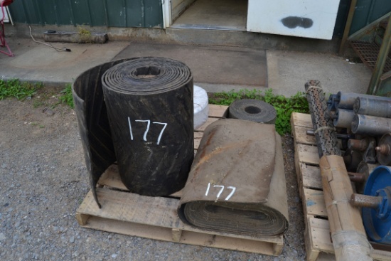 (2) PALLETS OF BELTING