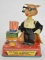 Japan Tin Mr. Fox The Magician Battery Op Toy