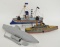 Vulkan Battleship-Submarine-Tin Warship