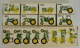 Ertl Set Of Eight Miniature Toy Tractors MIB