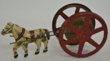 Bell Toy Co. Horse Drawn Bell Chimes Toy