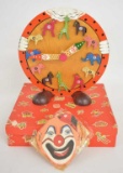 Fama Spiele-Toys Clown & Animal Clock In Box