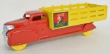 Restored Marx Coca-Cola Stake Bed Delivery Truck