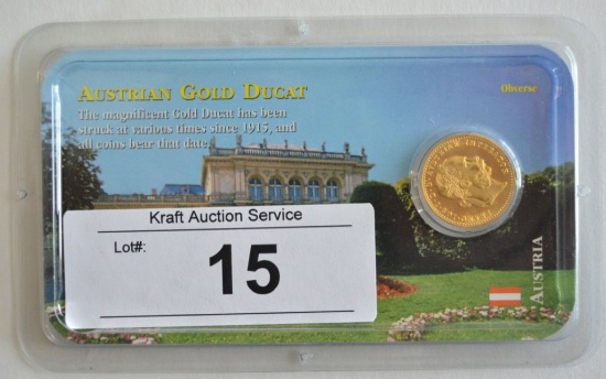 Austrian Gold 1 Ducat Coin