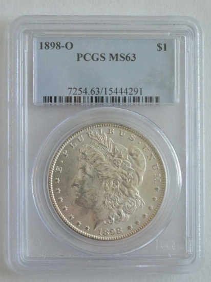 1898-O PCGS MS 63 Morgan Dollar