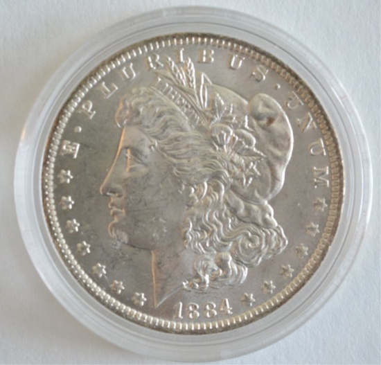 1884-O AU/BU Morgan Dollar