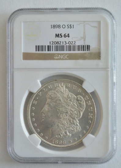 1898-O NGC MS 64 Morgan Dollar