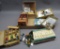 Lot of  Model RR Accessories-People, Lamps, Puller