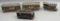 Early Cast Iron Toy Train Set.  Engine w/3 Cars.