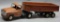 Tru-Scale Semi Hydraulic Dump- Brown