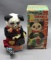 Shoe Shining & Smoking Panda Bear w/Box