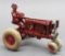 Arcade McCormick Deering Farmall Tractor w/driver