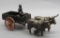 Cast Iron Oxen Cart Wagon w/Driver -Hubley?