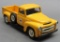 Tru Miniatures IH Pick up truck yellow