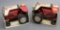 Lot of 2 Ertl IH Mini Tractors 1976 NIB