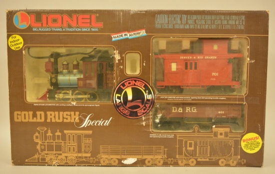 Lionel Large Scale Gold Rush Special Set