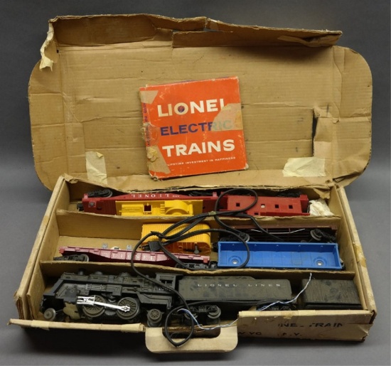 Lionel Steam Freight Train w/ Headlight in box