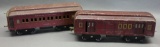 American Flyer Pre-War Tin Litho Train Cars- Mail