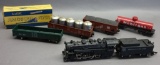 American Flyer 342DC Train Engine with Cars