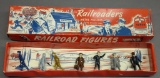 Lincoln Logs Railroaders Metal Figures in Box