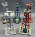 Lot of Model Railroad Signal Towers-A.Flyer/Lionel