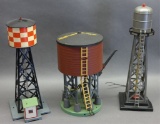 Lot of American Flyer/Marx Train Set Water Towers