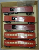 Lot of 5 American Flyer New Haven Rail Cars