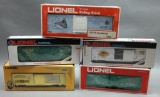 Lot of 5 Lionel Box Cars-9749/19237/9434/16806/961
