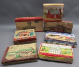 Lot of 8 Plasticville, etc.Model Railroad Building