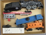 Lionel 8625 Engine w/3 Cars & Caboose-Frisco +