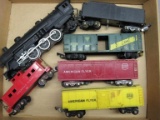 American Flyer 21085 Engine w/3 Box Cars & Caboose