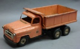 Tru Scale Hydraulic Dump Truck- Peach