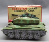 Cragstan Japanese Tin Sparking Tank NIB
