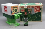 Chilton 7 UP Soda Dispenser with Cups- Peter Max