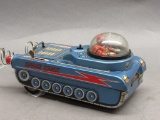 Masudaya Space Tank Battery Operated  Toy