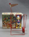 Linemar Donald Duck Acrobat Wind Up Gym Toys