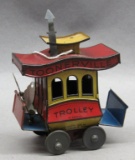 Toonerville Trolley- Tin Litho- Fisher Germany