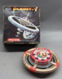 Planet Y Space Station Battery Operated w/ box