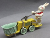 Peter Rabbit Chickmobile by Lionel - windup toy