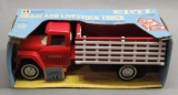 Ertl Grain & LiveStock Rack Truck NIB- Blue box