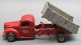 Cast Iron Arcade Dump Truck- Spring Loaded no. 710