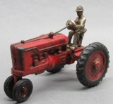 Cast Iron Arcade Farmall M w/ Driver