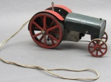 Clockwork Wind Up Tractor with Pull string