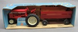 Ertl IH 544 Tractor and Wagon Set 1972- Blue box
